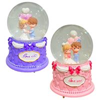 YLZ KAR KÜRESİ B-271 ORTA PİLLİ SESLİ IŞIKLI 1