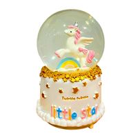 YLZ KAR KÜRESİ 80038AB ORTA PİLLİ SESLİ IŞIKLI 1