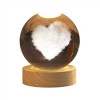 YLZ CAM TOP KÜRE CD-423 KALP IŞIKLI APARATLI 1