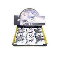 MEGA OYUNCAK HW777-15 HW777-16 DİE CAST SESLİ IŞIKLI SAVAŞ UÇAGI 1