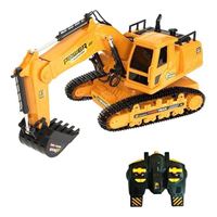 MEGA TRUCK POWER SUPERİOR XM-6811L İŞ MAKİNESİ KUMANDALI SESLİ PİLLİ 3+ 5