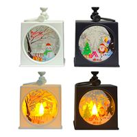 LED WİND LAMP FENER HS-13598 YILBAŞI SÜSÜ PİLLİ IŞIKLI PLASTİK ORTA 2