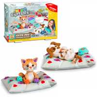 SUNMAN MAGİC CEMENT 211014 SEVİMLİ EV HAYVAN FİGÜRÜ 6+ 1