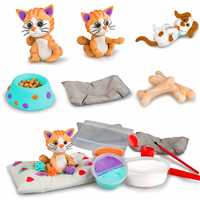 SUNMAN MAGİC CEMENT 211014 SEVİMLİ EV HAYVAN FİGÜRÜ 6+ 2