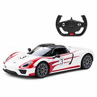 SUNMAN RASTAR KUMANDALI ARABA 70710 PORSCHE 918 SPYDER WEİSSACH F/F R/C 2.4GHZ 1:14 IŞIKLI  6+ 1