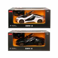SUNMAN RASTAR BMW İ8 71060 OTOMATİK KAPI AÇILAN KUMANDALI IŞIKLI USB ŞARJLI 2.4 GHZ 6+ 5