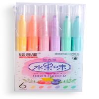 HUİLEXİNG FOSFORLU KALEM PASTEL 6 RENK 2019-6 1