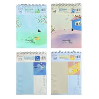 XİAOHUAJİA ESKİZ DEFTERİ G1608-1 18.5x26 ÜSTTEN SPİRALLİ 30 YP 4