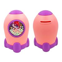 XİAOLİNGJİNG KUMBARA S-271 PLASTİK UZAY MEKİĞİ ŞİFRELİ 15 CM 2