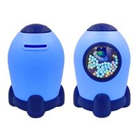 XİAOLİNGJİNG KUMBARA S-271 PLASTİK UZAY MEKİĞİ ŞİFRELİ 15 CM 4