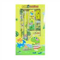 KIRTASİYE SETİ 8008 DİNOSAURS - SUMMER - UNDERSEA WORLD - CUTE CAT 7 PCS 4