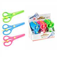 LİTTLE FİSH ÇOCUK MAKASI KV-311 KORUMALI 3 RENK 24 LÜ 1