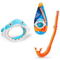 İNTEX 55944 AQUA FLOW KÖPEKBALIĞI MASKESİ VE SNORKEL SETİ 3-8 YAŞ 1