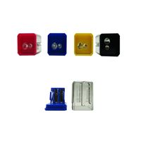 PERFECT KALEMTIRAŞ PLASTİK JUMBO İKİ BÖLMELİ 36 LI UC-129A 1