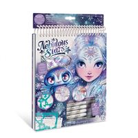 NEBULOUS STARS İCEANA ÇİZİM DEFTERİ STENCİL + STİCKER + JEL KALEM 5 RENK 11122 - 6930 5