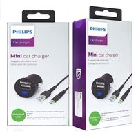 PHİLİPS ARAÇ ŞARJ CİHAZI DLP2520U-97 MİCRO USB KABLOLU 2.1A 1