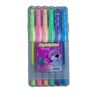 HİGHLİGHTER JEL KALEM STC-6 NEON 6 RENK 1