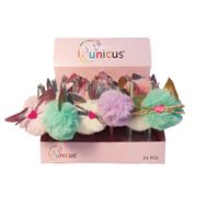 UNİCUS KURŞUN KALEM KK-208 KEDİ PONPON 24 LÜ 1