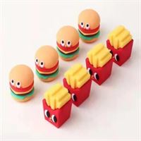 KUKİ KALEMTIRAŞ PLASTİK FAST FOOD TEK BÖLMELİ 24 LÜ KK-7706 1