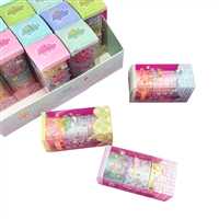 YE DA TAPE BANT SETİ YALDIZLI EKOSE DESEN 3 LÜ 15 PK YD-WM01 1569 2