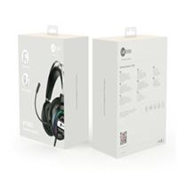 LENOVO KULAKLIK LECOO HT401 RGB LED AYDINLATMALI SİYAH KABLOLU OYUNCU MİKROFONLU 5