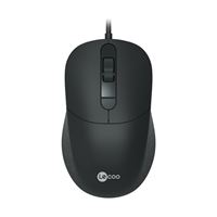 LECOO MOUSE KABLOLU MS102 SİYAH 4 TUŞLU 1