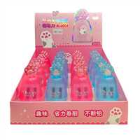 AJM KALEMTIRAŞ PLASTİK OMT-667 SEVİMLİ PATİ TEK BÖLMELİ 16 LI 2