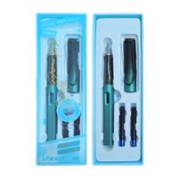 LSZ DOLMA KALEM SET Z007 EF UÇ EKSTRA İNCE PLASTİK KUTU 2