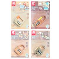 BAM CODED LOCK SERİES ŞİFRELİ KİLİT BM-1425 SEVİMLİ AYI 20 Lİ 1