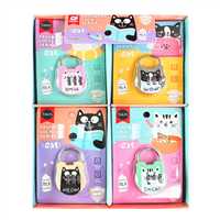 BAM CODED LOCK SERİES ŞİFRELİ KİLİT BM-1488 KEDİCİK 20 Lİ 1