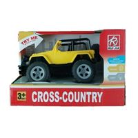 PRESTİJ CROSS COUNTRY RJ026 SÜRTMELİ JEEP SESLİ IŞIKLI PİLLİ 3+ 5