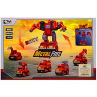FİRE FİGHTER 0783-366 METAL İTFAİYE ARAÇLARI 5İN1 3+ 1