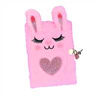 BAM DEFTER PELÜŞ KAPAK BM-1240 TAVŞAN KALP 15x21 KİLİTLİ ÇİZGİLİ 3