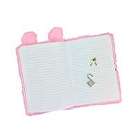 BAM DEFTER PELÜŞ KAPAK BM-1240 TAVŞAN KALP 15x21 KİLİTLİ ÇİZGİLİ 4