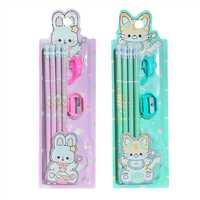 KIRTASİYE SETİ 2086 SEVİMLİ HAYVANLAR 10 PCS 1