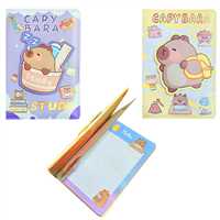 MAXX NOT DEFTERİ BM-8698 CAPYBARA 13x18 DİKİŞLİ PUFFY KAPAK LÜX 1