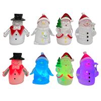 AKZ NOEL LAMBASI HS-13051 YILBAŞI SÜSÜ PİLLİ IŞIKLI KÜÇÜK 12 Lİ 1