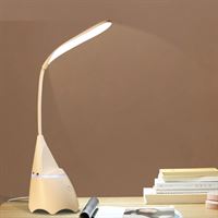 YLZ MASA LAMBASI 481 LED TELEFON TUTUCULU DOKUNMATİK BLUETOOTHLU SESLİ USB KABLOLU 1