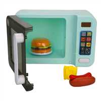 SUNMAN LİTTLE CHEF MİCROWAVE OVEN 998-3 MİKRODALGA FIRIN EV ALETİ SESLİ IŞIKLI PİLLİ 3+ 7