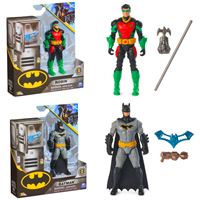 SPİN MASTER DC 6055946 BATMAN AKSİYON FİGÜRLERİ SÜRPRİZ AKSESUARLI 10 CM 3+ 1