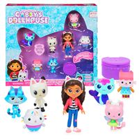 SPİN MASTER GABBYS DOLL HOUSE 6060440 DELUKS FİGÜR SET 8 PARÇA 3+ 1