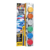 CARİOCA TEMPERA SULUBOYA 25 ML METALİK 6 RENK FIRÇALI 40426 1