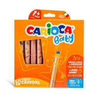 CARİOCA KURUBOYA BABY JUMBO 10 RENK + KALEMTIRAŞLI 42818 5