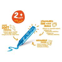 CARİOCA PASTEL BOYA BABY 8 RENK 42892 1