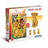 CLEMENTONİ PUZZLE 20158 3D LİON KİNG 104 PARÇA 6+ 5