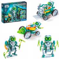 CLEMENTONİ BİLİM VE OYUN 64089 SPACEMİNER BUİLD ROBOTS YENİ UZAY MADENCİSİ 3İN1 9+ 1