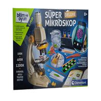 CLEMENTONİ BİLİM VE OYUN 64473 DELUXE SÜPER MİKROSKOP 8+ 1