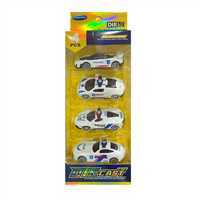 KİNGS TOY POLİS ARABALARI FY01-01H DİE CAST METAL 1:64 4 LÜ 3+ 1