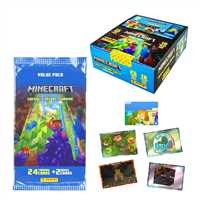 PANİNİ MİNECRAFT TRADİNG FAT KART SETİ 24+2 KART 10 LU 3+ 1