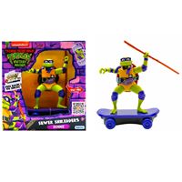 NİNJA TURTLES TU814001-71055 DONNİE ÇEK BIRAK KAYKAY FİGÜR 3+ 5